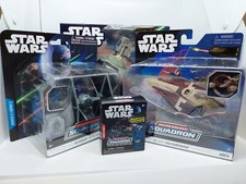 STAR WARS Micro Galaxy Squadron, verschiedene Fahrzeuge mit Piloten, Neu & OVP
