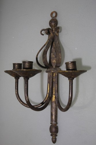 Antik wandkerzenhalter - antik,
