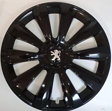 4 Radkappen Radzierblenden fur PEUGEOT 206 306 307 Partner Expert 15" SCHWARZ