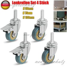 4 Stück Transportrollen