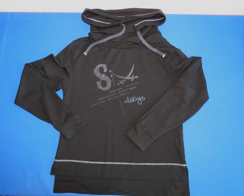 Sansibar hoodie schwarz l - sansibar, gr.