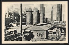 Ansichtskarte Friedenshütte, Hochofen, Bergbau 