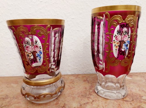 Dekorglas bleikristall pokal - dekorglas,