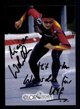 Marion Wohlrab Autogrammkarte Original Signiert Eisschnellauf + A 152547