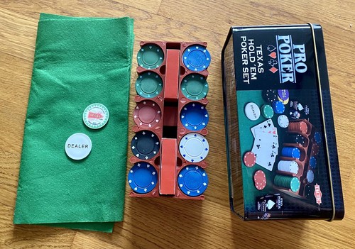 Poker set texas hold - set, neu