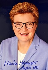Autogramm Monika HOHLMEIER