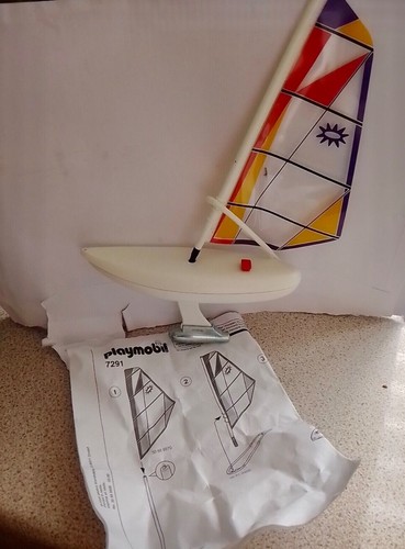 Vintage playmobil windsurfer - vintage,
