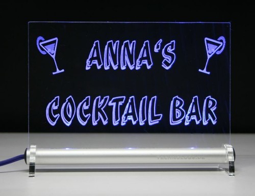 Cocktail bar led - led, leuchtschild
