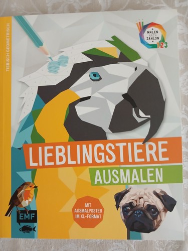 Emf malen nach zahlen 3 - zahlen, 1-2-3