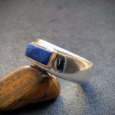 Vintage Ring 925 Silber 14k