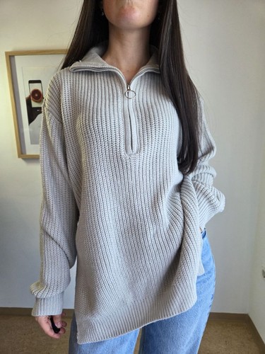Damen strickpullover mit - strickpullover,