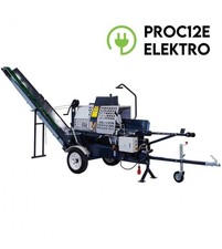 HOLZVERARBEITER Holzspalter elektrisch Sägespaltautomat 12T PROC12E