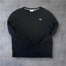 Lacoste Pulli Schwarz Größe L Slim Fit