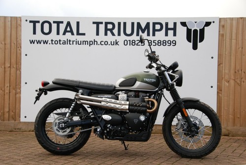 Total triumph street scrambler - triumph,