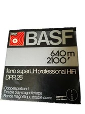 BASF Ferro Super LHprofessional Hifi-640m 2100 DPR26  Tonband / tape reel 18 cm 