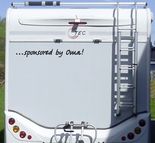 Aufkleber sponsored oma - sponsored,