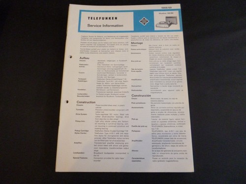 Original service manual - original,