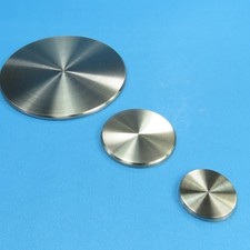 Edelstahl Anschweiß Ronde Kappe Deckel Blech Rohr Abschluss V2A K240 Rundrohr VA