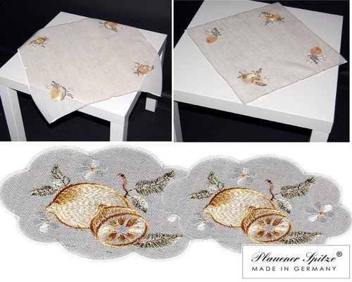 Plauener spitze tischdecke - plauener,
