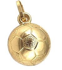 Football Pendant in Gold 333