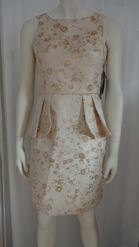 Cocktail kleid creme - cocktail-kleid, in