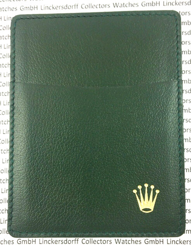 Rolex leder etui für papiere - rolex,