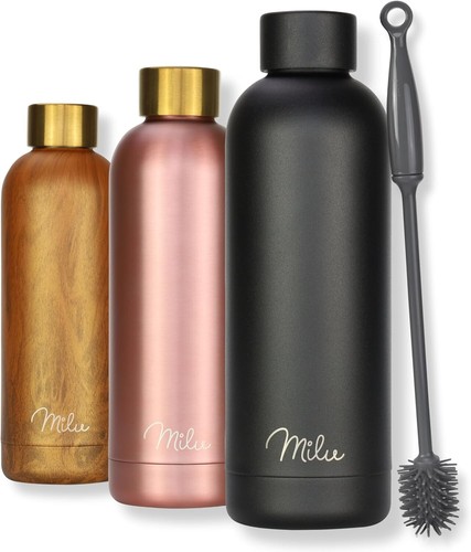 Milu edelstahl trinkflasche - milu,