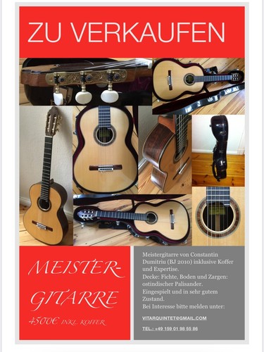 Meistergitarre von dumitriu - meistergitarre,