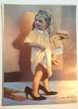 Alu Bild * MÄDCHEN IN HIGH