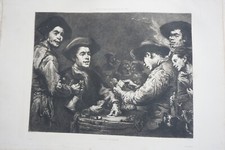 T.A. RIBOT (1823-1891) GRAVUR