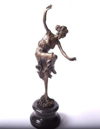 Bronzefigur ballerina - bronzefigur,