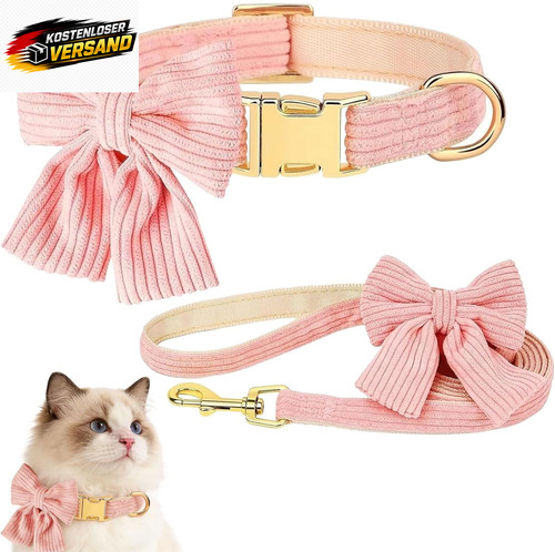 Hundehalsband und leinen set - und,