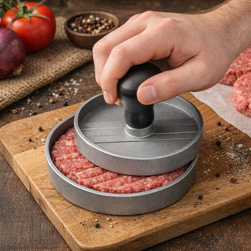 Burgerpresse hamburger patty - hamburger,