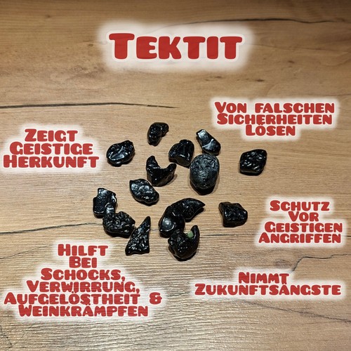 Tektit edelsteine - -,