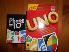 Phase 10 Pocket  Rewe, neu  +  Uno  Kartenspiel
