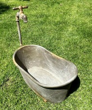 Zinkwanne blumentopf badewanne - blumentopf,