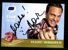 Marc Wagner 9 Live Autogrammkarte Original Signiert # BC 221062