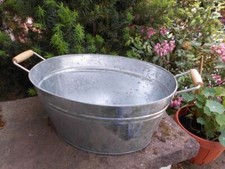 Mittelgroße Zinkwanne