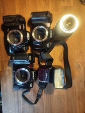 minolta dynax 7000i Minolta 700si Lowepro Nova 1 Objektiv AF 70-210 3500xi Blitz