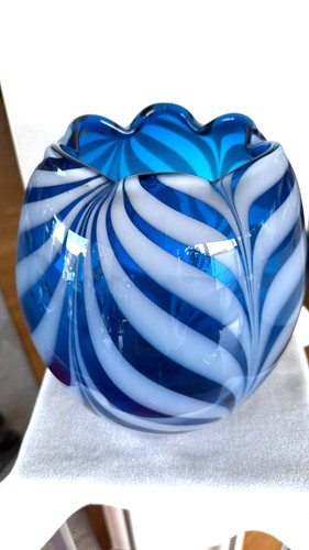 Xxl große schwere glas vase - große,