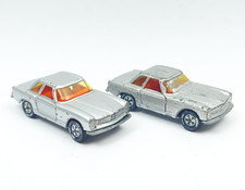 Siku Mercedes 280 SL V302 2x für Bastler / Restauratoren V-Serie Konvolut alt