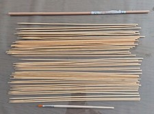 Bastelbedarf Bastelmaterialien  Bastelstäbe Stäbchen Stäbe Hölzer Spieße Ca 30cm