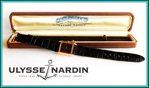 Vintage ulysse nardin 18k - ulysse,
