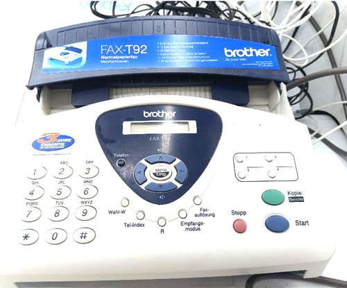 Faxgerät brother 92 - faxgerät,