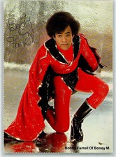 39994678 - Portrait des Saengers Bobby Farrell von Boney M mit Autogramm Foto