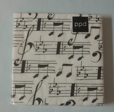 20 Servietten MUSIK 1 Packung