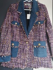Damen Jackett Blazer Jacke von