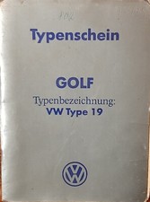 VW  Golf 2 Typ 19 50 PS Diesel