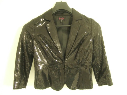 Schöne edle pailletten jacke - schöne,