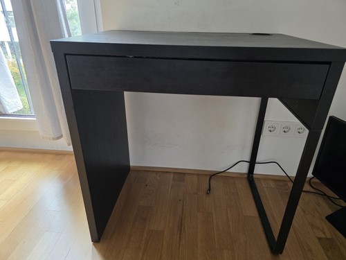 Ikea micke desk black - micke, brown